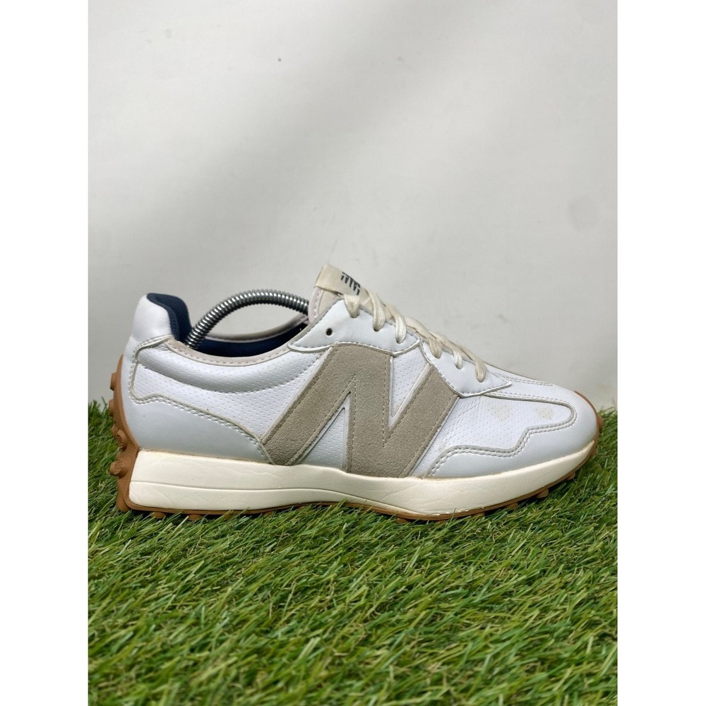 New Balance 327 Shoes Women US 9.5 White Athletic Running Sneaker Walking Casual